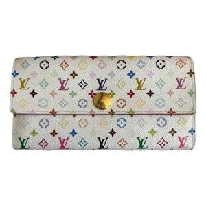 Louis Vuitton Sarah Leather Wallet in Murakami